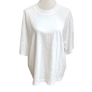 Everlane The Premium Weight Slouchy Tee White Size Large